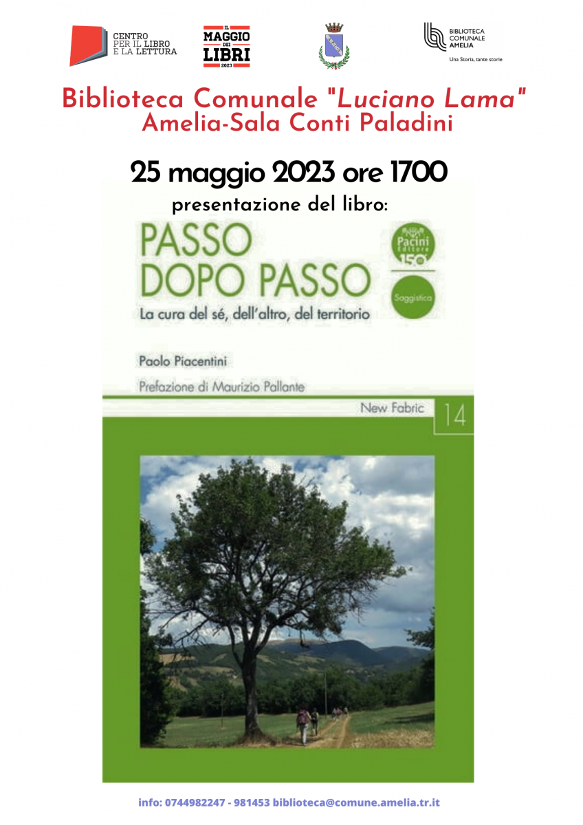 Save the Date:  25 maggio con Paolo Piacentini